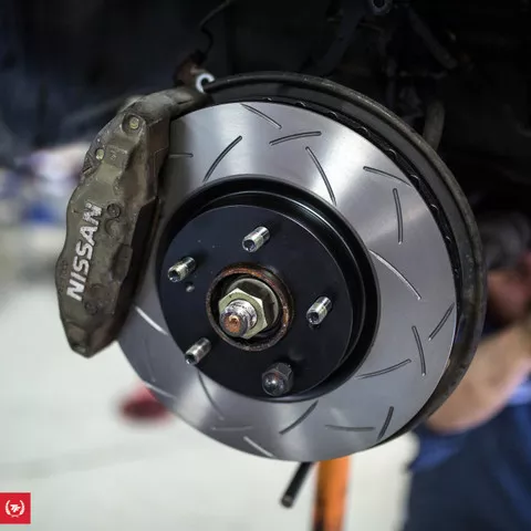 *SUMITOMO CALIPERS* TF BNR32 Skyline GTR Track Brake Package - DBA / G-Loc / Goodridge / Motul
